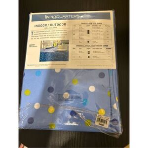 Living Quarters Indoor Outdoor Tablecloth